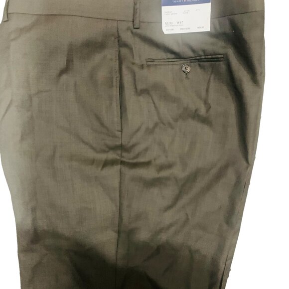 Tommy Hilfiger olive green Dress Pants Size W47 - Picture 3 of 5